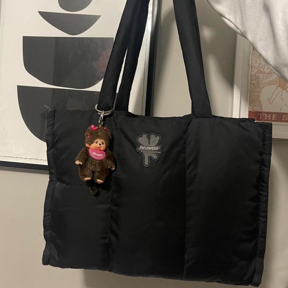 Marc Jacobs Black Tote with Charm